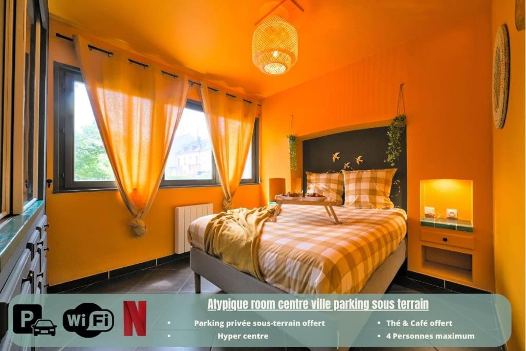 Atypiqueroom Centreville Parking Sous Terrain Free Mulhouse Bagian luar foto